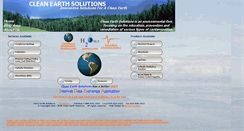 Desktop Screenshot of cleanearthsolutions.com